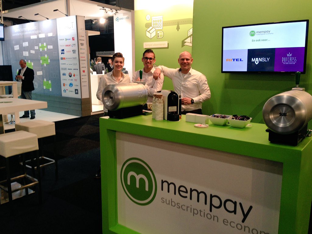 Mempay's tweet photo. Trots op onze stand, we kunnen beginnen! #wwv16 https://t.co/ru2YRdi1hO