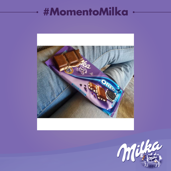 Consiglio di metà settimana: fate come Carmen, trovate il tempo per una tenera pausa :) #MomentoMilka