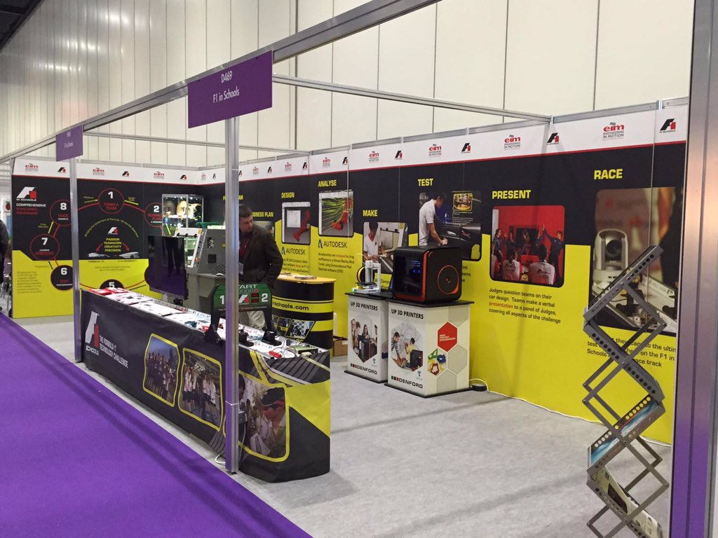 STEMRacingHQ's tweet photo. We are at the @Bett_show from today until January 23rd. Visit us today at the STEAM Village Stand No D469! #bett2016 https://t.co/Ddy0bK3UxH
