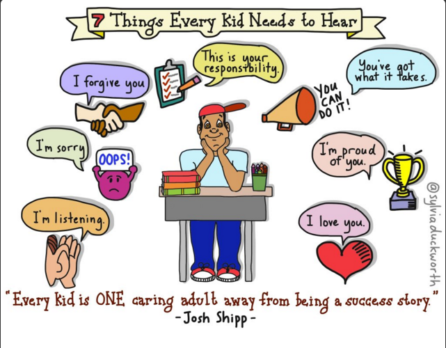 WeAreTeachers's tweet photo. "Every kid is one caring adult away from being a success story" via @JoshShipp @sylviaduckworth #edchat #teaching https://t.co/KLXeONttci