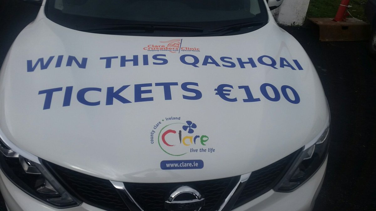 ClareTourism's tweet photo. Last chance purchase RAFFLE ticket. Tickets €100 #FeelinLucky! Please support. Benefit to us is in last 100 sales!! https://t.co/9AYK77tOXC