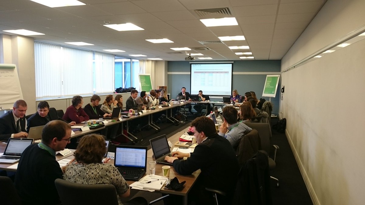 optimum_eu's tweet photo. #optimumproject experts assemble in Birmingham discussing latest #ITS solutions https://t.co/OS1p9VFd81