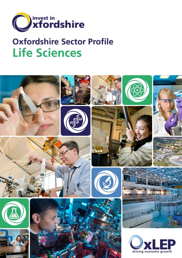 OxEngage's tweet photo. 2016 Oxfordshire Life Sciences Sector Profile
https://t.co/UlMkELY92g @OxfordshireLEP #StartedinOxford https://t.co/YtHauMcTKD