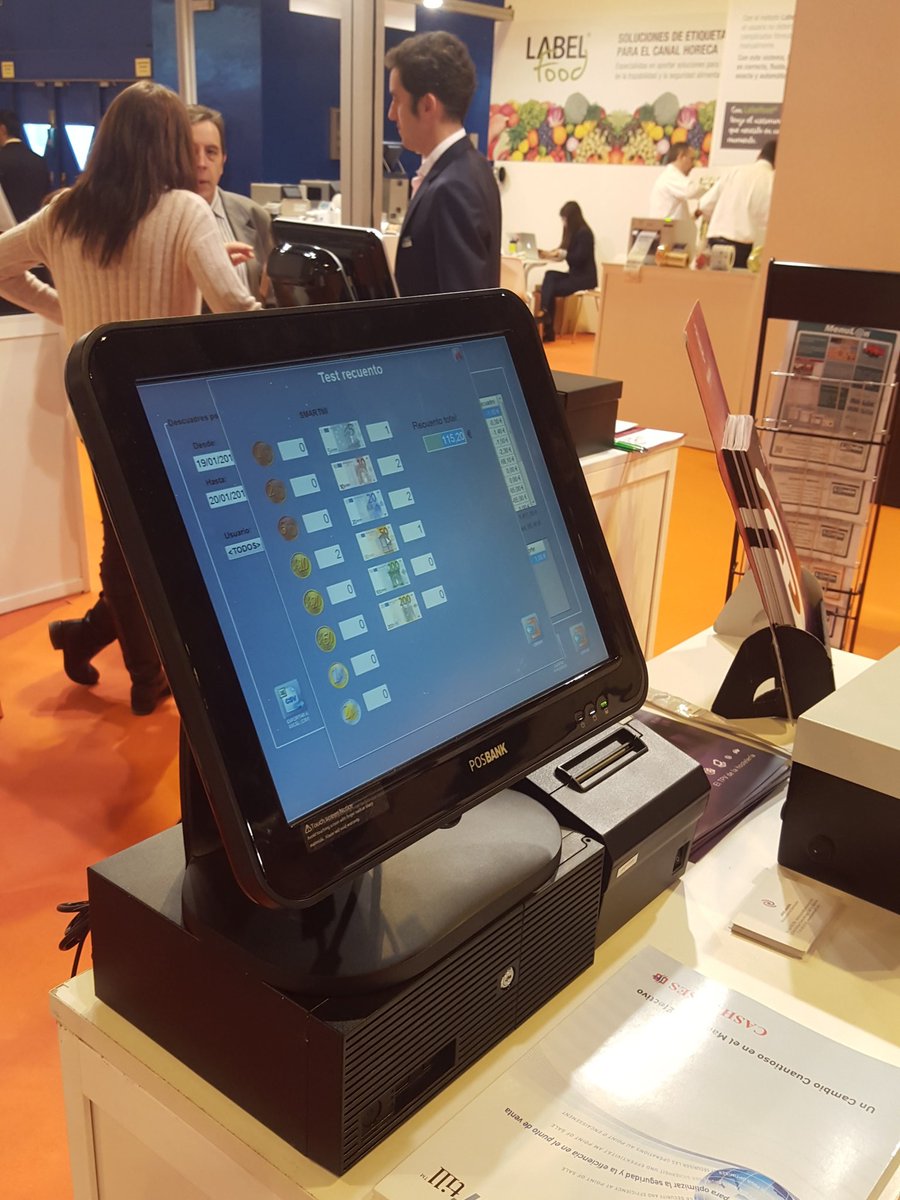 PCMIRA's tweet image. TPV modular #POSBANK con Monitor #Posmo-II y CPU #Boxpos #Novedades en @horeq_ Stand 2A16