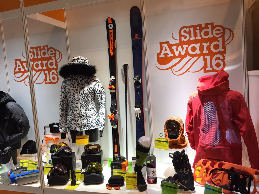 TeleSkiSnow's tweet photo. We're at #Slide2016 checking out all the new and innovative gear for the mountains - our wish list is ever growing! https://t.co/Fzs4dcTxiy
