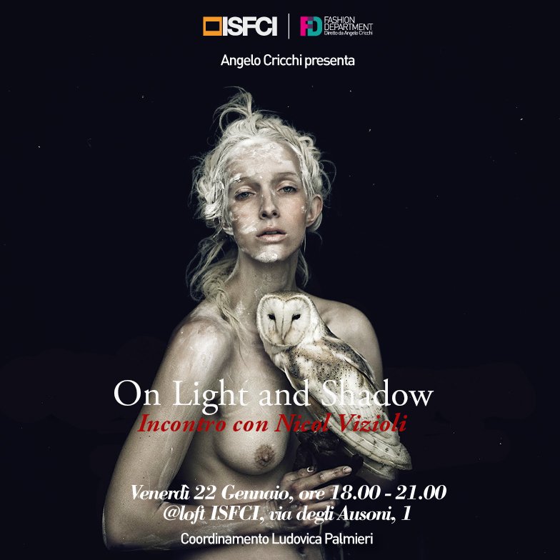 22 Jan 2016 _ On Light and Shadow: Nicol Vizioli / artist talk + Q&amp;A. At ISFCI (Institute of Photography in Rome).