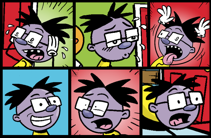spleenal's tweet photo. The emotions Brainy goes through in the @TheNumskulls strip I'm drawing today for @BeanoComic https://t.co/9IsUoCBICe