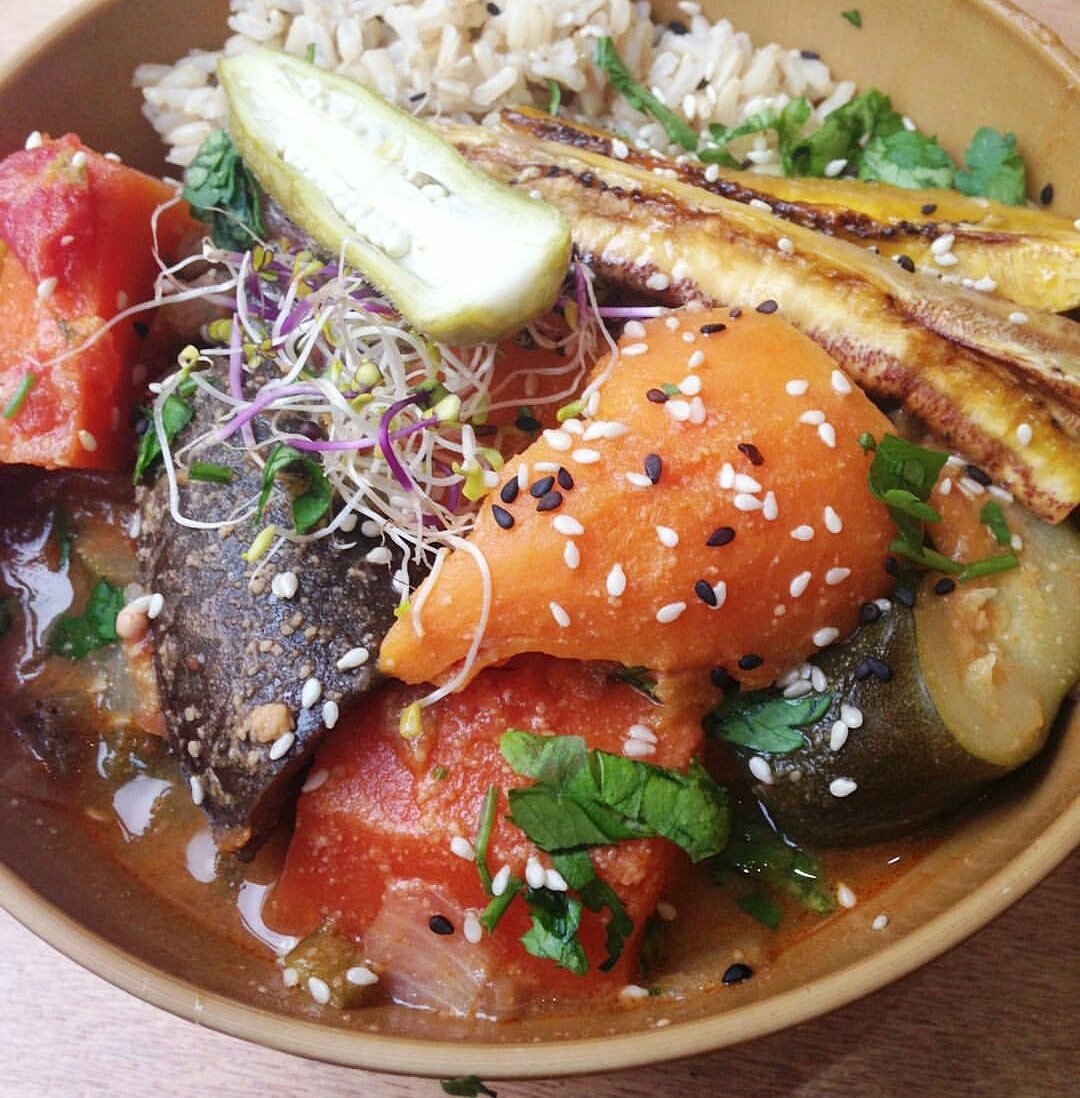 Vegan Bowl 
Regram <a href="/banrocky/">phil andrews</a> 
#letricycle #vegan #paradis #paris