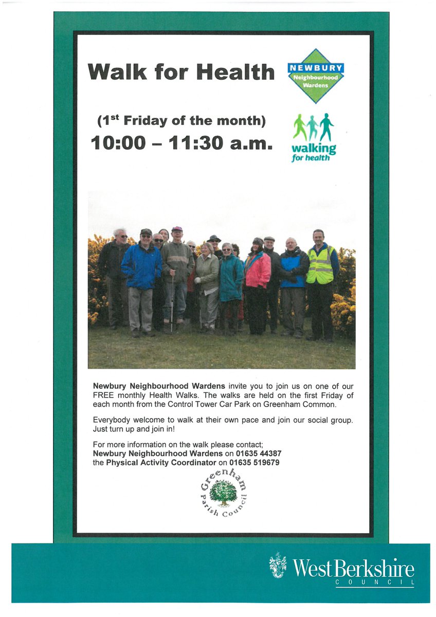 NewburyWardens's tweet image. Greenham Common looked amazing again today. Why not join us for our next Walk for Health on Fri 05 Feb @walkingWB