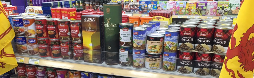 Hearty food&amp;drink @RobertBurnsNTS <a href="/buywelldaytoday/">Buywell DayToday</a> <a href="/GrantsFoods/">Grant's Foods</a> <a href="/FrayBentosUK/">FrayBentos</a> #haggis <a href="/jura_whisky/">Tree Removal WI</a> #BurnsNight #25th