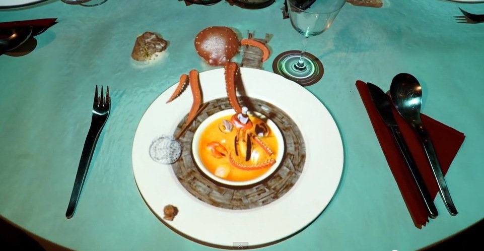 Raccontare un piatto attraverso il #videomapping
organiconcrete.com/2016/01/20/le-… #chef #table #video