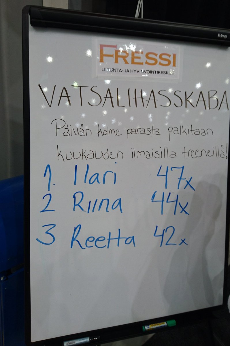 DuuniExpo's tweet photo. #DuuniExpo vatsalihasskaba jatkuu! Top 3 saa kuukaudeksi Ilmaiset treenit! https://t.co/5w6KhjVw3N
