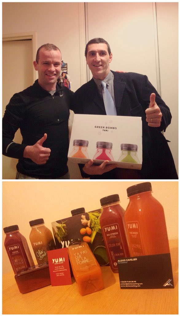 alexiscavelier's tweet image. Remise des #green #bombs @yumidrinks au vainqueur du jeu concours😉 👏🏼🏆 @runnersfr #alexiscoaching #cure #vitamines