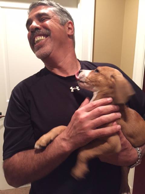 sternshow's tweet photo. BREAKING: @robertAbooey named his new puppy “Reily” to pay tribute to @RileyLMartin. #RIPRileyMartin https://t.co/uGbUOHCXae
