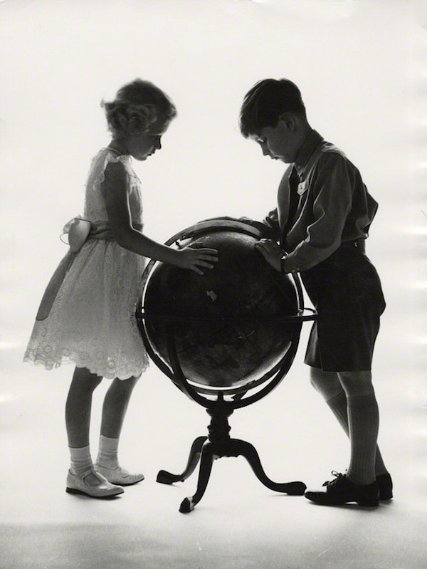 Stunning Image of Prince Charles and Princess Anne in 1956 