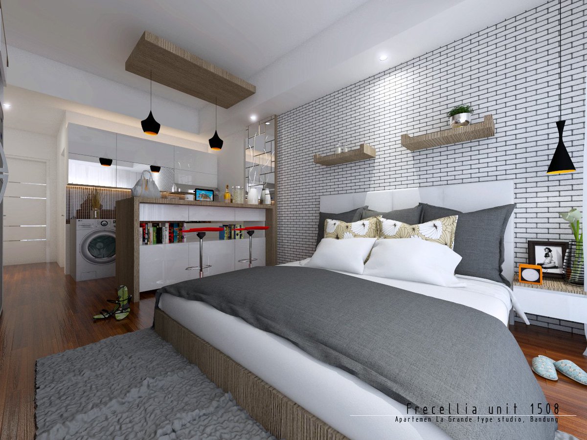 Design Interior Apartemen Type Studio