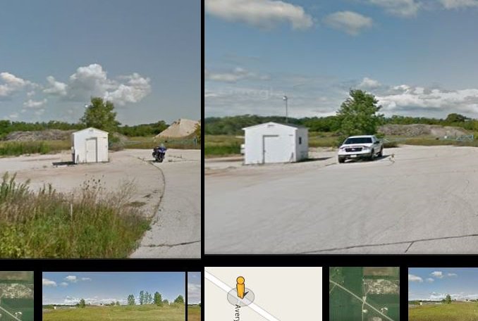RohanHean's tweet photo. Google Street View proves major cover-up by Manitowoc County outside Avery's Auto Salvage. #Makingamurderer #Netflix https://t.co/xI1wIDF3AU
