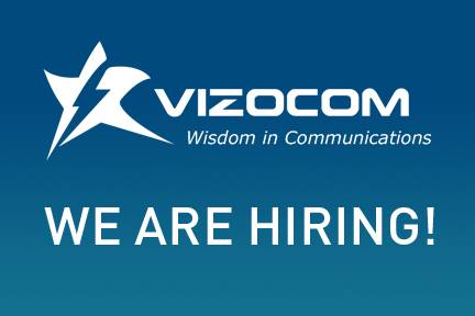 Vizocom is currently looking for a VSAT Sales Manager.
goo.gl/ZlWlKU