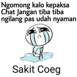 Sakit cog 👏-yuw