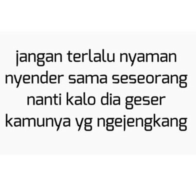 Sedikit nasehat buat kamu :)