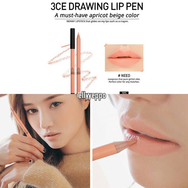 Chuchuu_S's tweet photo. 💋🍓 3CE Drawing Lip Pen แท่งละ280฿
ยังเหลือ #Need1
#Chilling1
#YouGotMe1
#ของมา10กุมภา #3CE #stylenanda https://t.co/PAa9rQNNFd