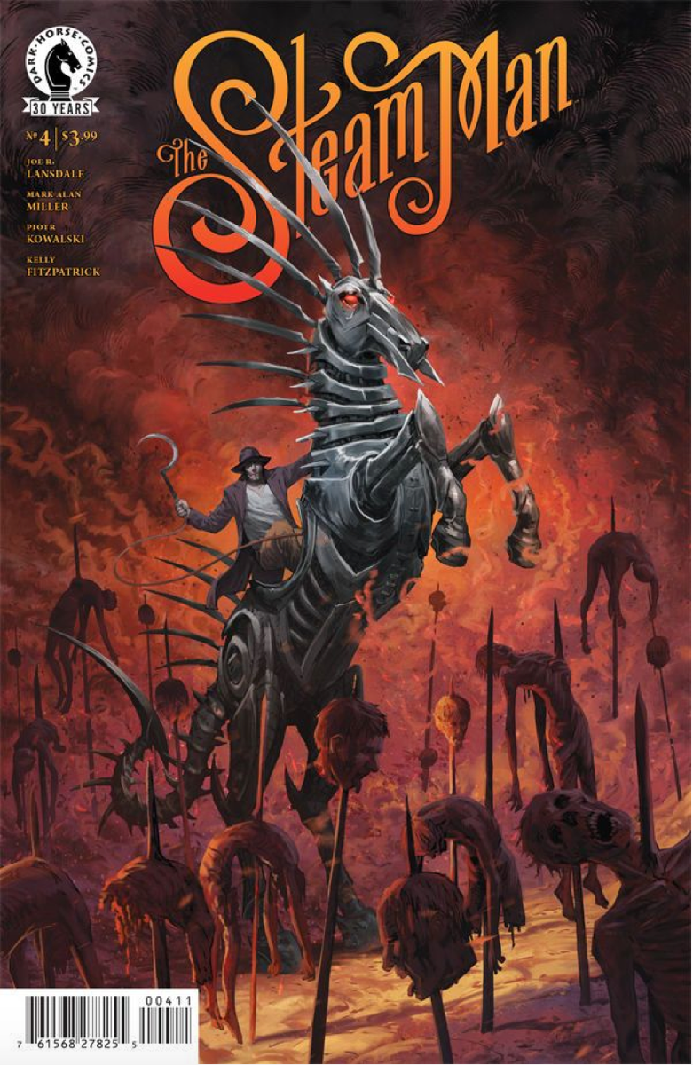 Comic_Diva's tweet photo. #NewComicBookDay January 2016! Let's do this. This cover of #SteamMan looks right creepy 😊 https://t.co/TIuvyq1EvJ