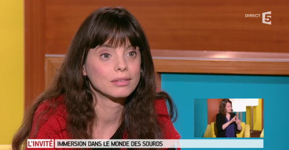 "Les sourds ont une manière différente de voir le monde" Laetitia Carton, réalisatrice. #santef5
