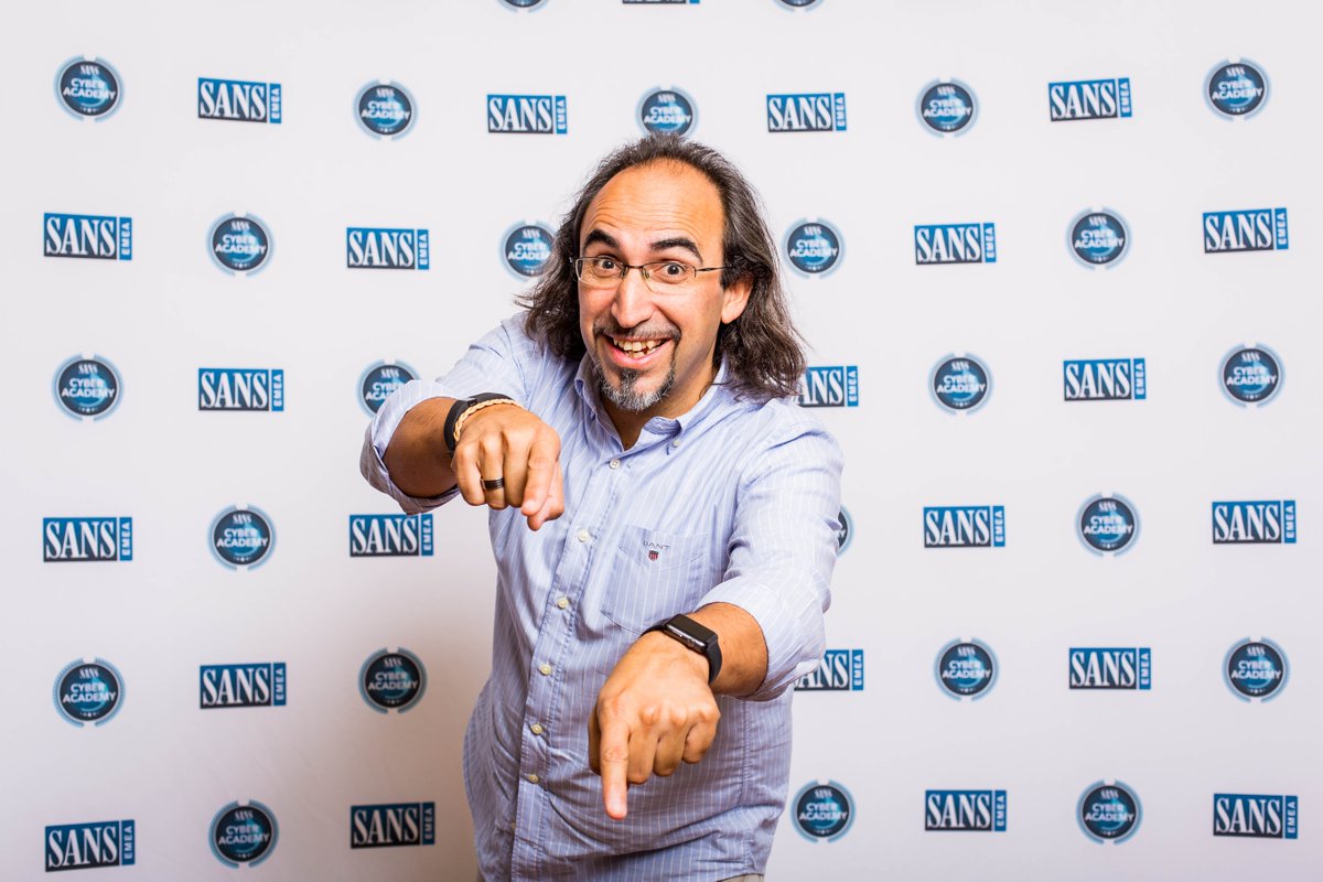 SANSEMEA's tweet photo. With 20+yrs in #cybersecurity @j3ssgarcia is an expert.Book #FOR508 with him in #SANSLondon https://t.co/tcOvCAXv8M https://t.co/PRgxw1e5z2
