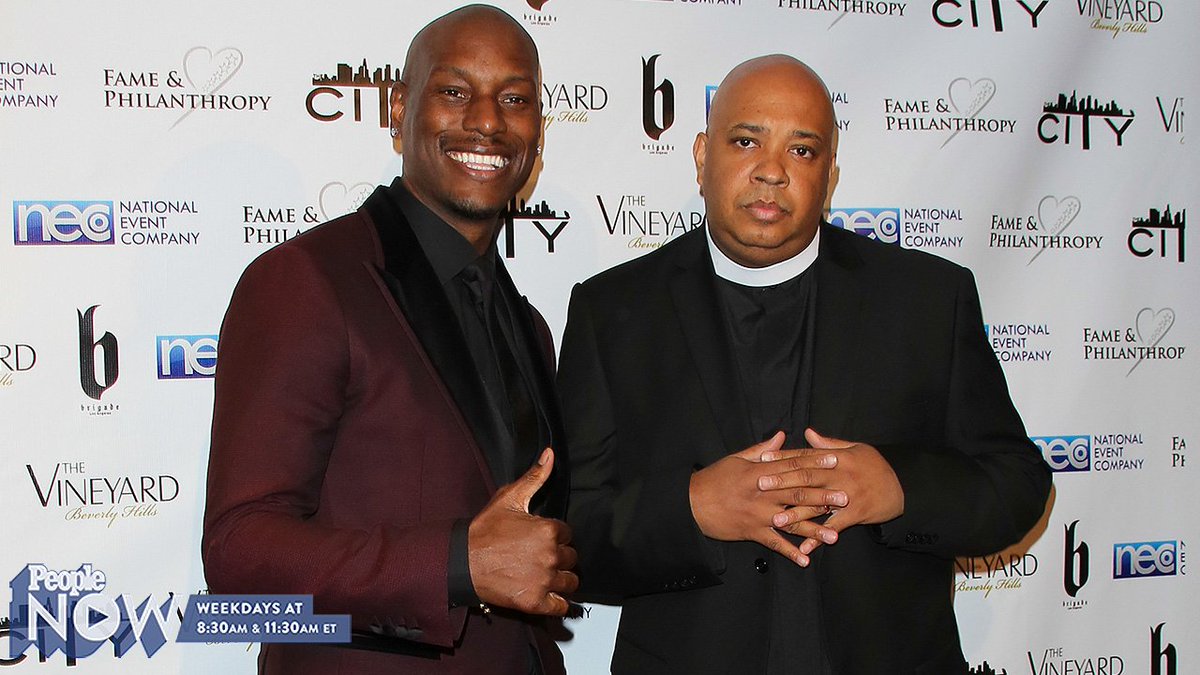 Musicians <a href="/Tyrese/">Tyrese Gibson</a> &amp; <a href="/RevRunWisdom/">Rev Run</a> are live on #PeopleNow!

Watch ---> peoplem.ag/5vqbRyc