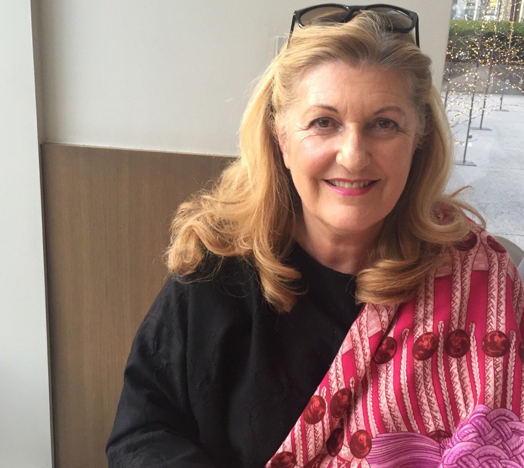 Breakfast with the elegant, charming, and visionary Sue Harmsworth. GWS Tyrol planning!