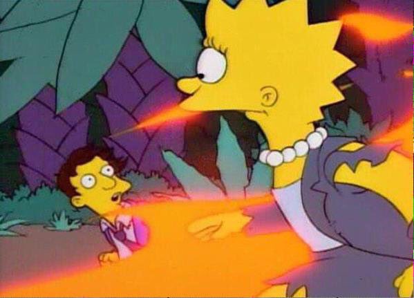 Simpsons_tweets's tweet photo. "He said it was just a name!"
"What he meant is that Monster Island is actually a peninsula." https://t.co/SuR9ZGubLJ