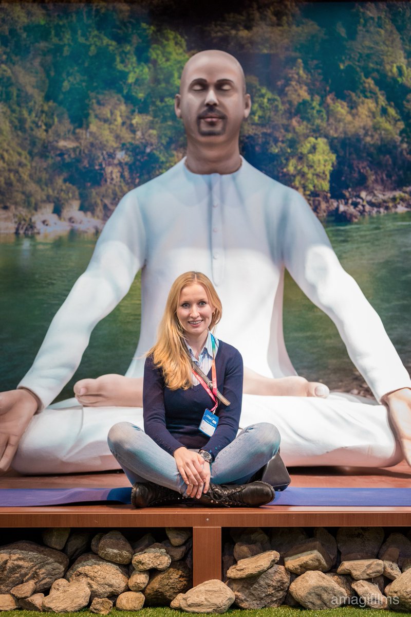 #Relax en #Fitur2016 después de una jornada de #grabación intensa