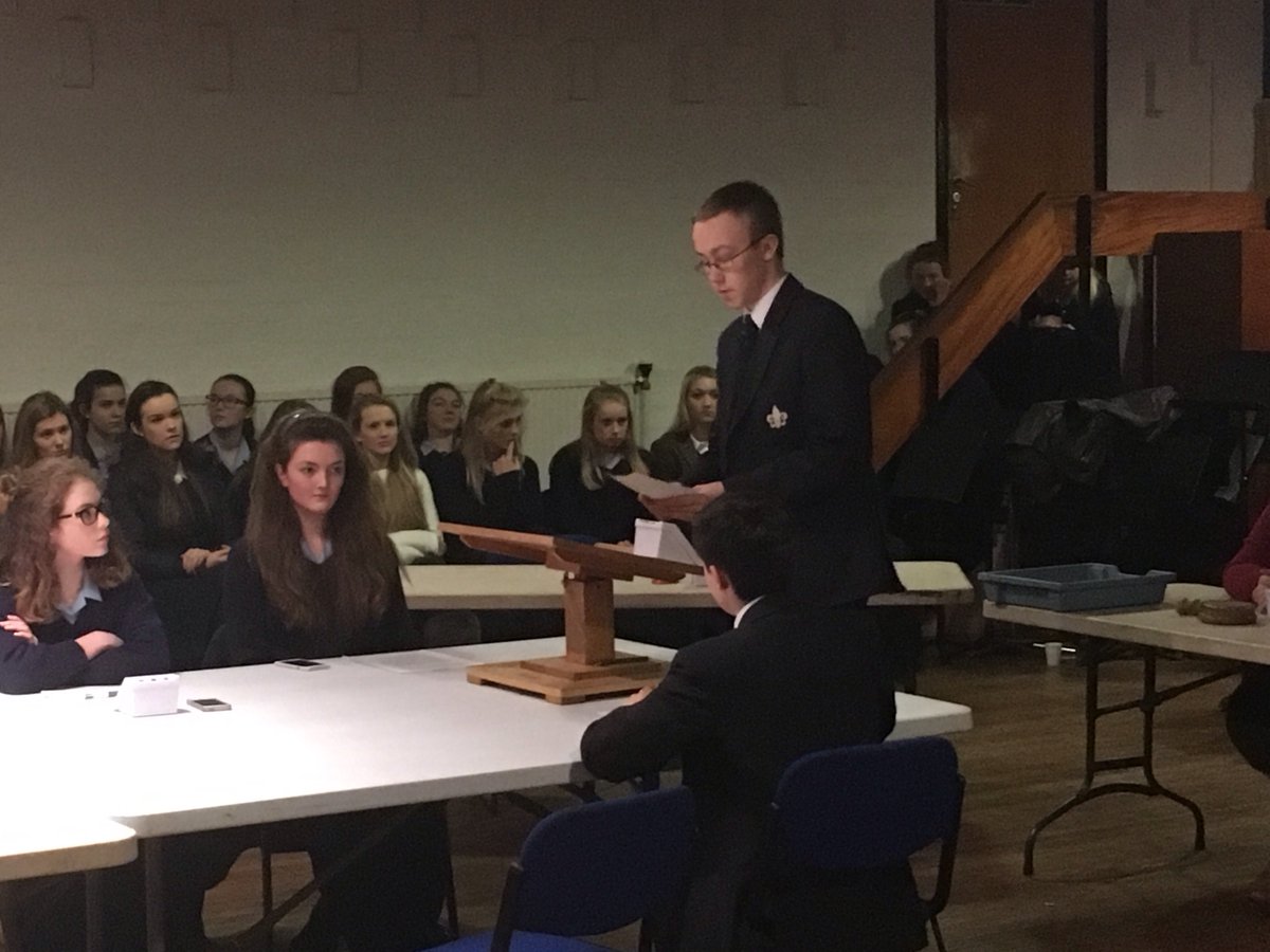 GlenalmondColl's tweet photo. Alex W in response for #Patchells #CollDebate https://t.co/veH3gdOj8y