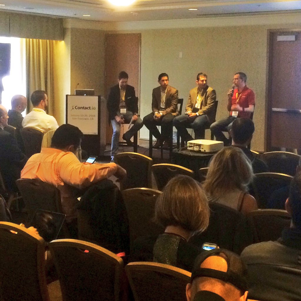RingPartner's tweet image. .@RingPartner CEO @ToddDunlop speaking @ #contact2016 w/ @HyperTargetPPC @click2callphil &amp;amp; @dhcolwell