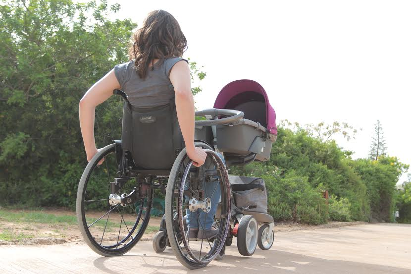SabrinasBeach's tweet photo. Innovation enables independent #wheelchair parenting for #disabled mothers. https://t.co/gdQmpC3mXD via @RudermanFdn https://t.co/m1VpEkkytt