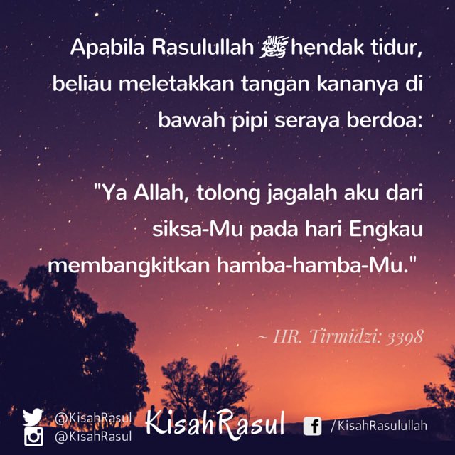 mari kita RT bersama-sama amalan ini, sehingga kita bisa sama-sama mengamalkannya sebelum tidur malam ini…