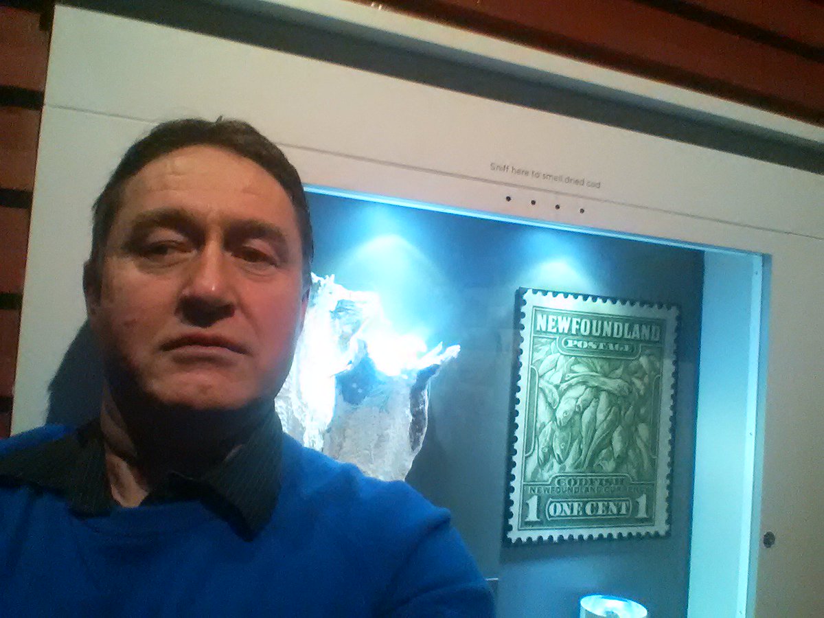 #museumselfie #2 - one of the main reasons we're here - all about the cod
