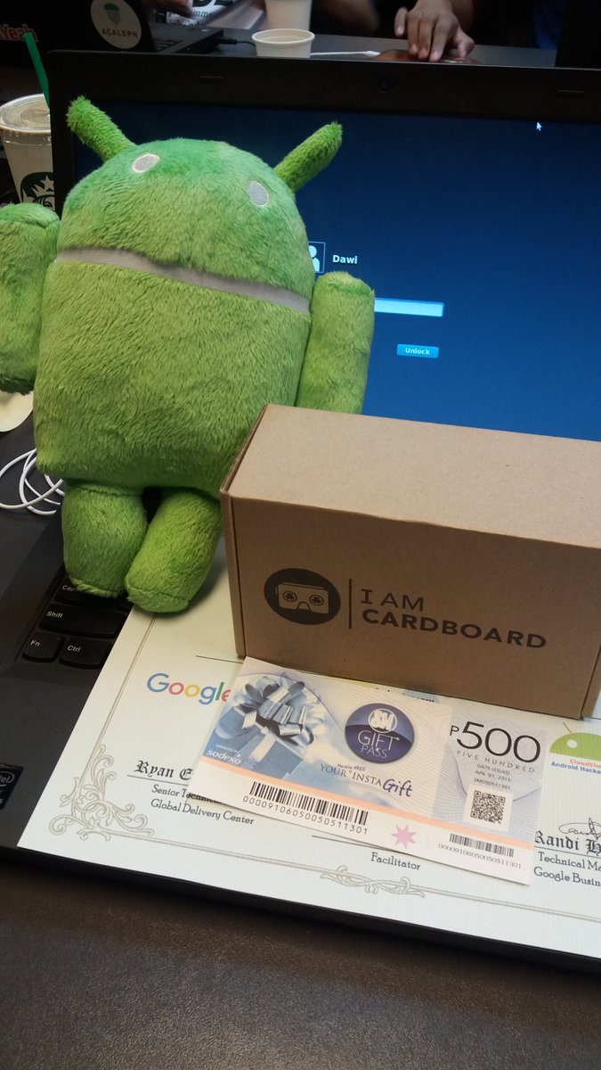 darnglory's tweet photo. #CloudSherpasPH #AndroidPH hackathon loots yay :D https://t.co/gZ4yG2eiN9