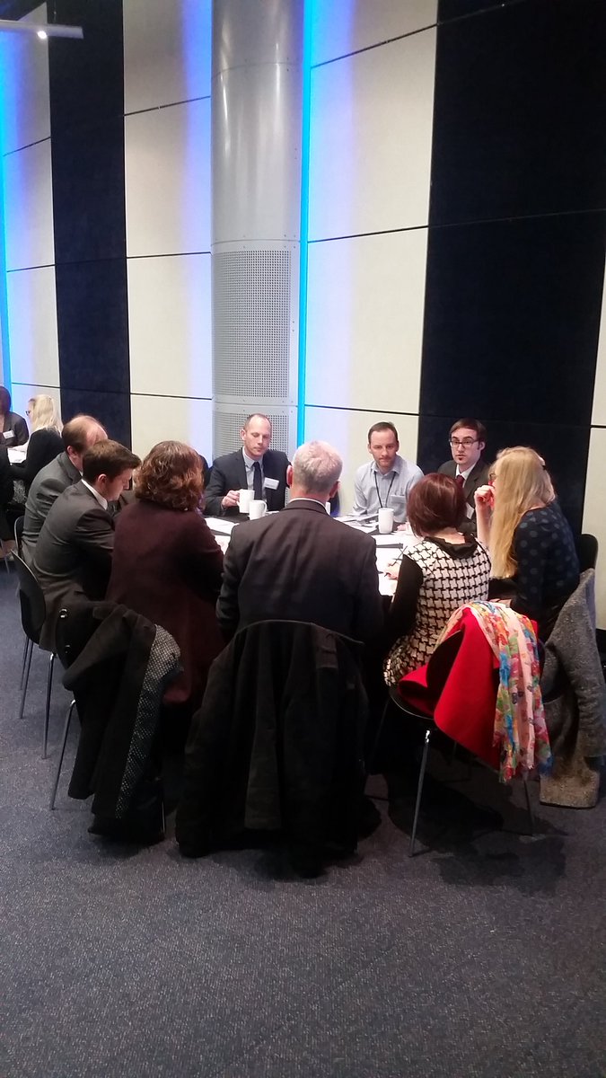 InvestInOxon's tweet photo. Stephen Ringler, STFC, leads discussion on Oxfordshire's Space Technologies sector. https://t.co/y7byg26Iey
