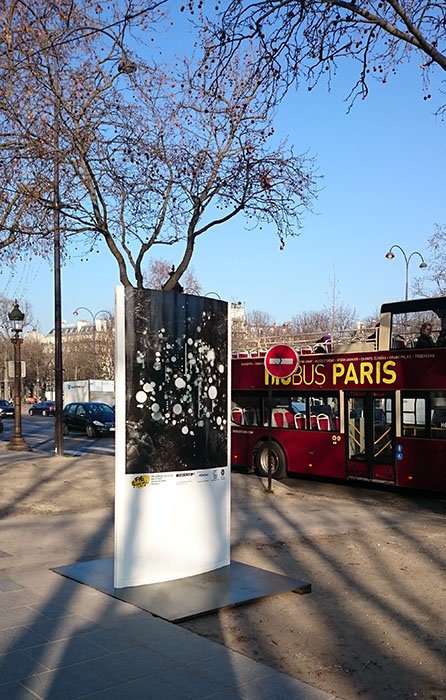 emagister_fr's tweet photo. RT @Fetedugraphisme: Célébrez la ville. Champs-Elysées. 39 créations originales ! #fetedugraphisme #paris #jcdecaux https://t.co/Y3lF6CDCNu