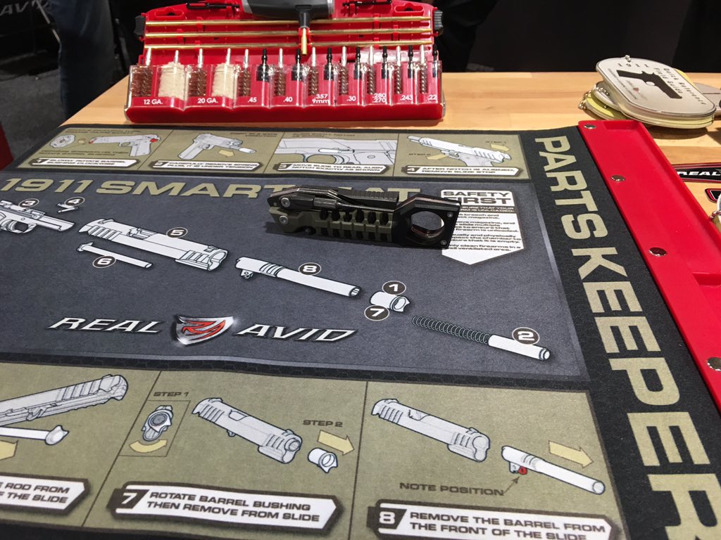 GilmerOutdoors's tweet photo. @RealAvid leads innovation in gun care &amp; tools. The new Pistol Tool &amp; gun specific bench mats are worth checking out https://t.co/GWok36Ey6g