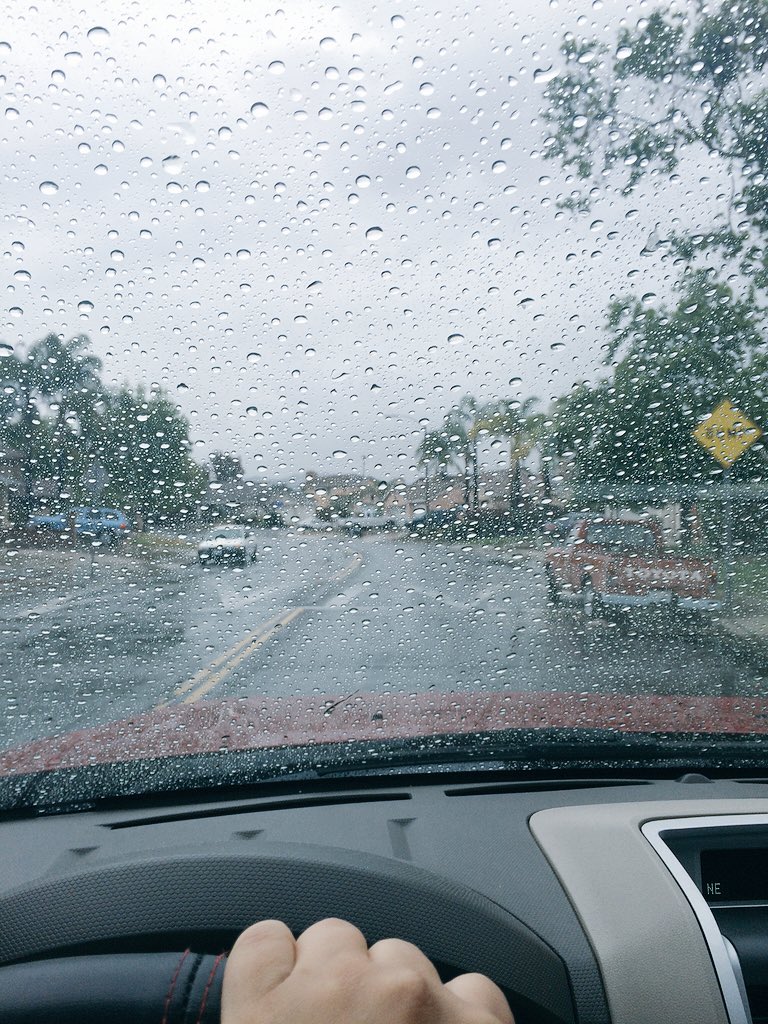 HiDelilah's tweet image. And it Rained last night!! ❤️❤️❤️🚗☔️#onmyway #2work #vistaCa #cloudydays #loveit
