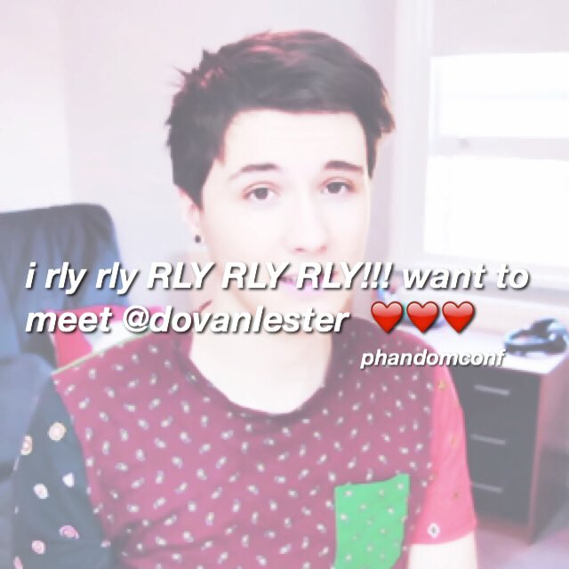 phandomconf's tweet image. @dovanlester