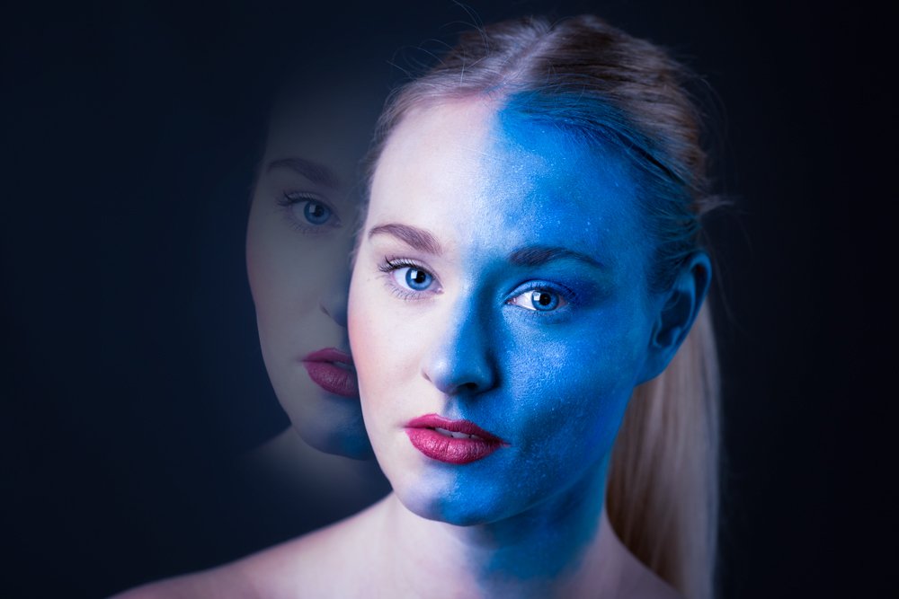 gespaltene Persönlichkeit ... demnächst bei Fotolia und co