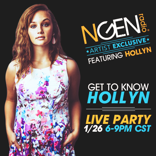 goteerecords's tweet photo. Tune in to @NGENradio next Tuesday 1/26 from 6-9pm CST to hear @iamhollyn Live Party! https://t.co/2I88BdeFzQ https://t.co/ueMiPnok2z