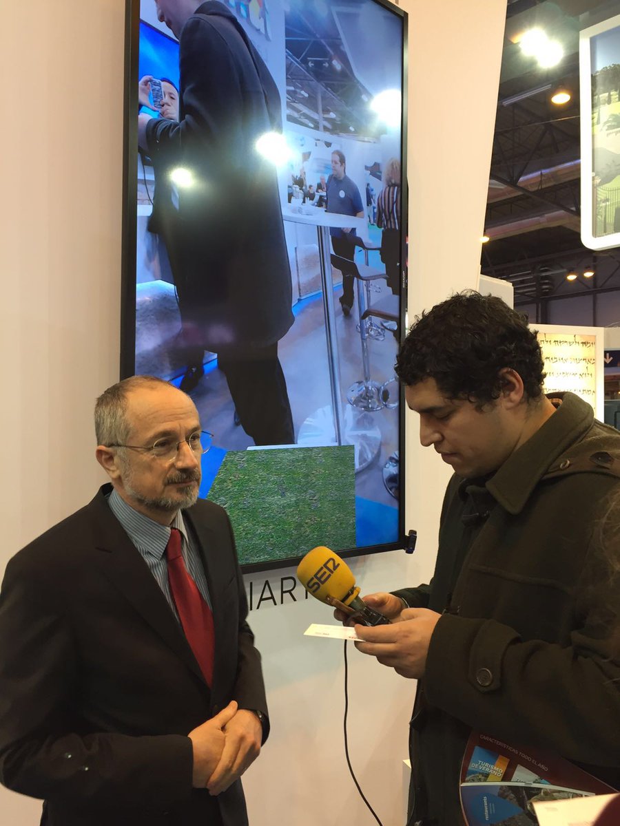 DescubreIsrael's tweet photo. Recordando la entrevista con nuestros amigos de @GastroSER de @La_SER con @Isr_Amb_Esp en #IsraelEnFitur16 📻 https://t.co/fG5RdbwNY3