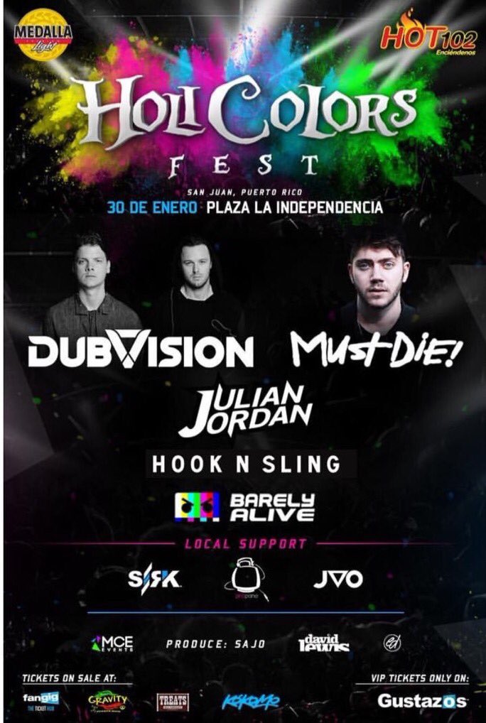 capitalmusicpr's tweet photo. Holi Colors Fest en 10 dias!! Whos readyy?? #HCFPR π₯π΅π· https://t.co/hjmKLxVyjM