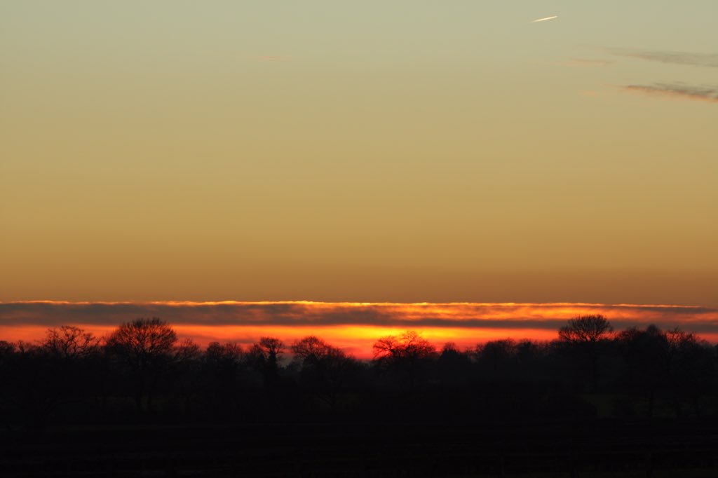 Warm skies