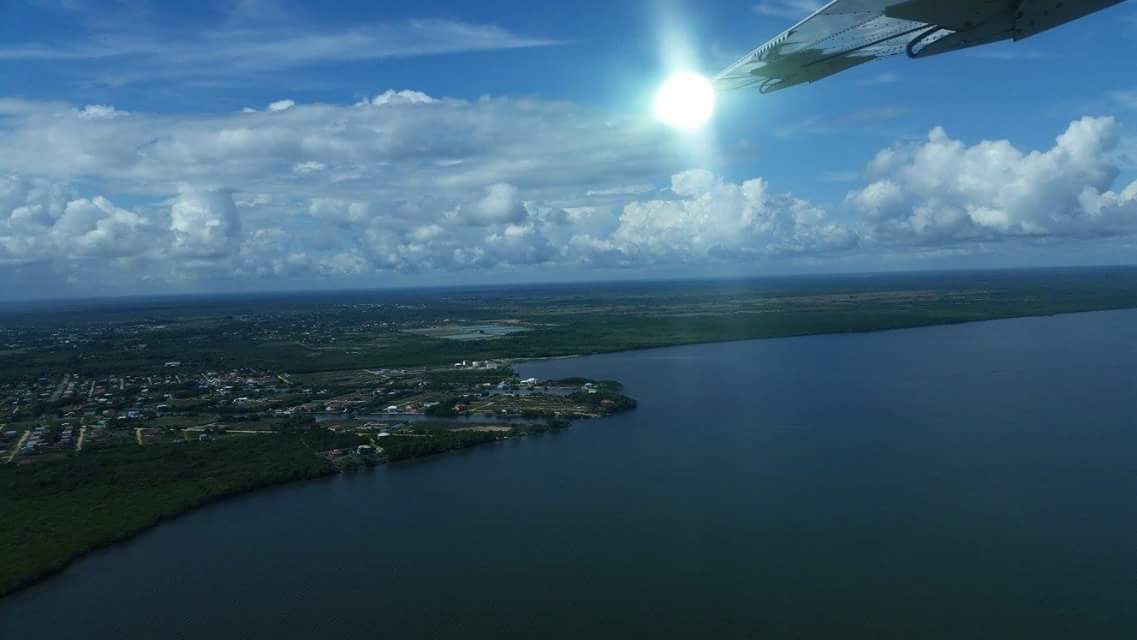 supergcon's tweet image. Flight to San Pedro  Belize
