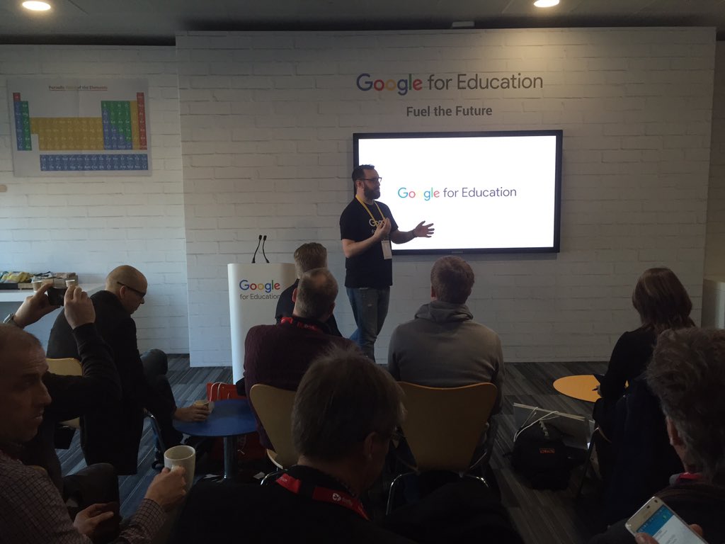 Inspirerad av Google for Education #bett2016